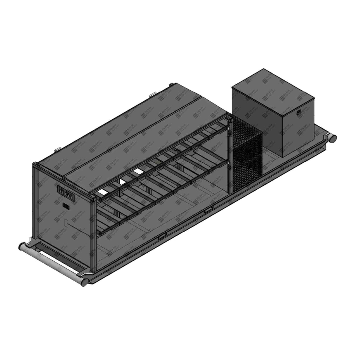 Pipe Sloop For 3In 1502 Pipe 20,000 Lbs Max Gross Capacity